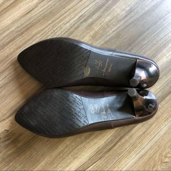 C. Banner Cut Out Ombre Diamond Jewel Heel Pumps - Picture 7 of 10